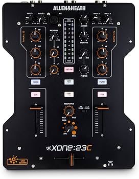 ALLEN & HEATH Xone:23C 2ch DJミキサー 動作良好 Amazon | Allen & Heath ステレオ2イン2アウト サウンドカード搭載 DJ